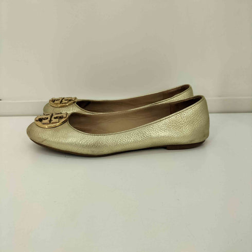 トリーバーチ TORY BURCH メタル ロゴ フラットシューズ レディース