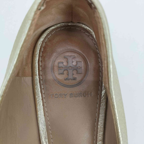 トリーバーチ TORY BURCH メタル ロゴ フラットシューズ レディース