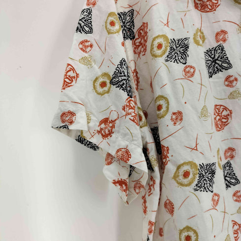 GORDON CLOTHING CO. リネンレーヨンオープンカラーアロハシャツ メンズ JPN:L