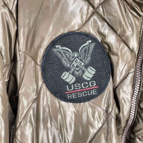 アヴィレックス AVIREX USCG AF-75 中綿 フライトジャケット メンズ import:L
