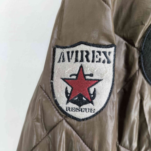 アヴィレックス AVIREX USCG AF-75 中綿 フライトジャケット メンズ import:L