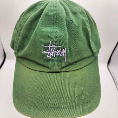 ステューシー Stussy ストックロゴ ベースボールキャップ メンズ
