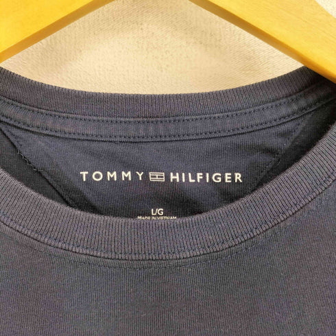 トミーヒルフィガー TOMMY HILFIGER ロゴ刺繍 S/S Tシャツ メンズ import:L