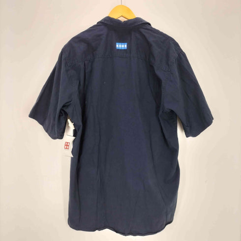 シンタス CINTAS 企業ロゴ刺繍 S/S ワークシャツ メンズ import:XL