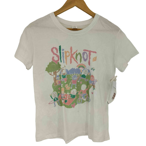 カートゥ―ンデザインバンドTシャツ レディース import:M