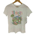 カートゥ―ンデザインバンドTシャツ レディース import:M