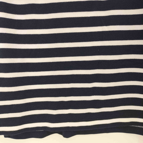 トミーヒルフィガー TOMMY HILFIGER SHORT SLEEVE STRIPE POLO レディース S