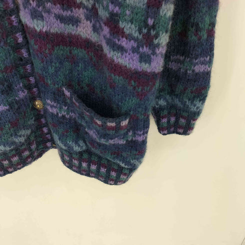 Lost Horizons ハンドメイド クルーネック カーディガン メンズ