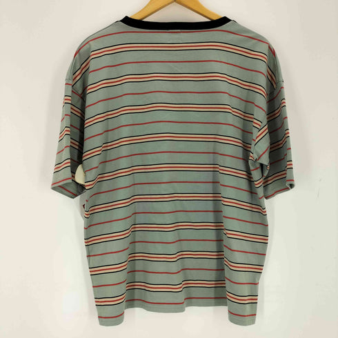 ロクビューティーアンドユースユナイテッドアローズ 6 BEAUTY & YOUTH UNITED ARROWS COTTON MULTI BORDER T-SHIRT メンズ