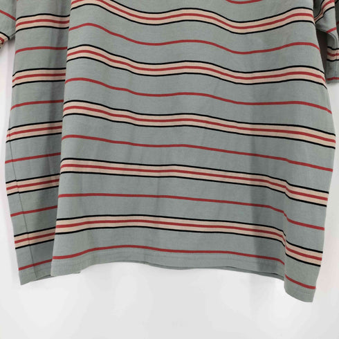 ロクビューティーアンドユースユナイテッドアローズ 6 BEAUTY & YOUTH UNITED ARROWS COTTON MULTI BORDER T-SHIRT メンズ