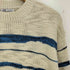 ザラ ZARA SWEATER WITH IRREGULAR STRIPES メンズ import:M