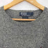 ポロバイラルフローレン Polo by RALPH LAUREN 90-00s ポニー刺繍 ウールクルーネックニット メンズ import:L