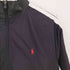 ポロバイラルフローレン Polo by RALPH LAUREN 90-00s ポニー刺繍 サイドライン ハイネック ダブルジップ トラックジャケット メンズ import:M