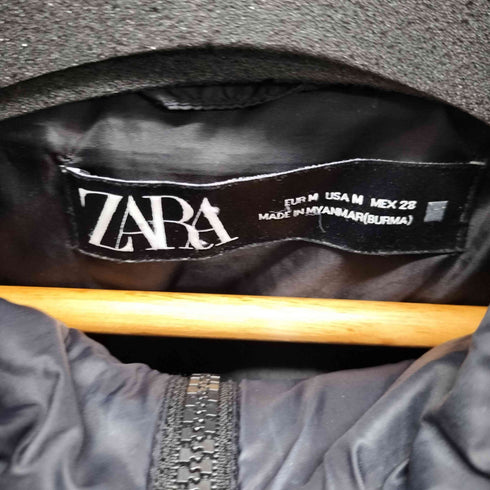 ザラ ZARA デタッチャブルスリーブパフジャケット メンズ JPN:M