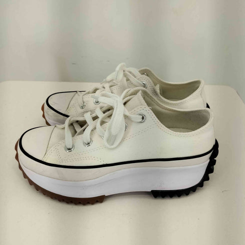 コンバース CONVERSE RUN STAR HIKE WHITE LOW CUT ランスターハイク ローカットスニーカー レディース 22