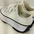コンバース CONVERSE RUN STAR HIKE WHITE LOW CUT ランスターハイク ローカットスニーカー レディース 22