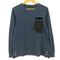 ディーゼル DIESEL コットン ドッキング ロングスリーブTシャツ メンズ XS