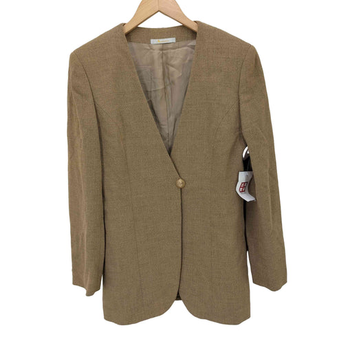 アクアスキュータム AQUASCUTUM ノーカラージャケット レディース