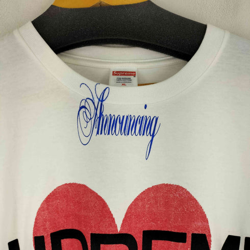 シュプリーム Supreme 25SS Announcing Tee メンズ import:XL