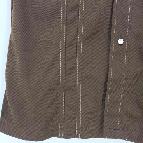 ラングラー Wrangler 70s オープンカラー ウエスタン シャツジャケット メンズ import:L