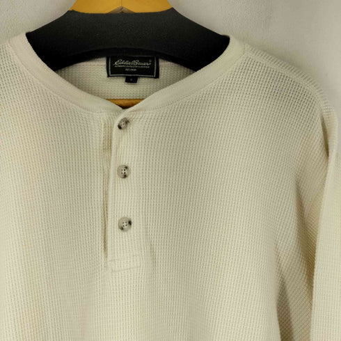 エディーバウアー Eddie Bauer サーマルヘンリーシャツ メンズ S