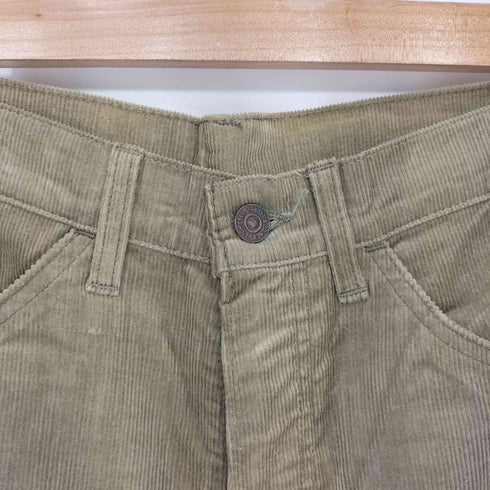 リーバイス Levis 70-80s ボタン裏3 ビッグE 均等V 白タブ TALONジップ コーデュロイパンツ レディース