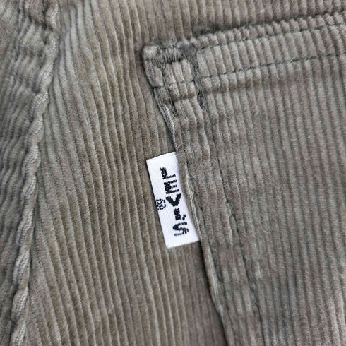 リーバイス Levis 70-80s ボタン裏3 ビッグE 均等V 白タブ TALONジップ コーデュロイパンツ レディース