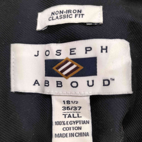 ジョセフアボード JOSEPH ABBOUD EGYPTIAN COTTON ビッグサイズコットンツイルシャツ メンズ 18 1/2 36/37