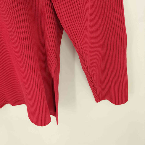 シュウオムフェム SYU. HOMME/FEMM サイドスリットコットンタートルネックプルオーバーニット メンズ 1