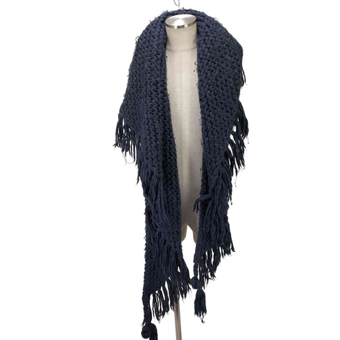 グッドグリーフ GOOD GRIEF KNIT TRIANGLE BLANKET レディース FREE