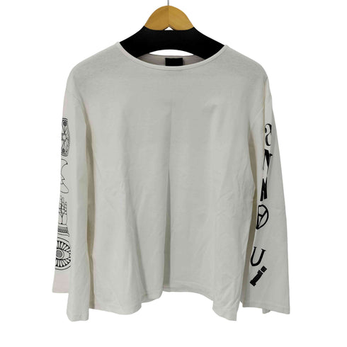 アナスイ ANNA SUI ロングスリーブプリントTシャツ レディース S
