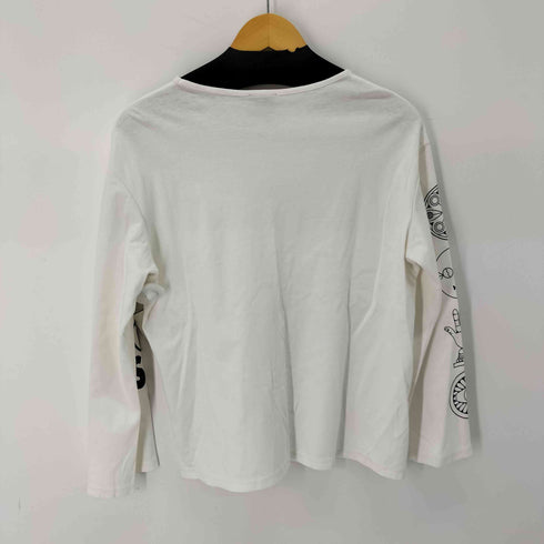 アナスイ ANNA SUI ロングスリーブプリントTシャツ レディース S