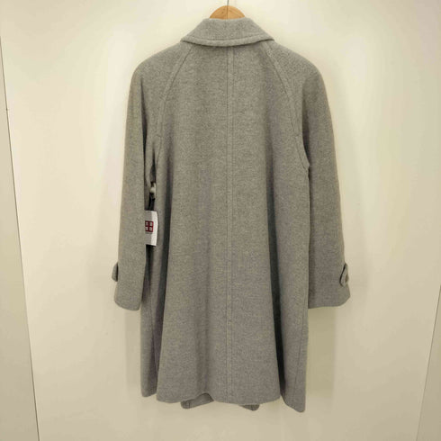run robe アンゴラ混 ステンカラーコート レディース 9