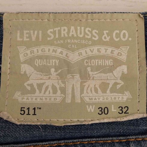 リーバイス Levis ボタン裏刻印4001 511 ストレートデニムパンツ メンズ W30L32