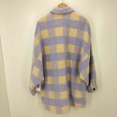 ザラ ZARA チェッカーシャギージャケット レディース s-m