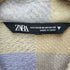 ザラ ZARA チェッカーシャギージャケット レディース s-m