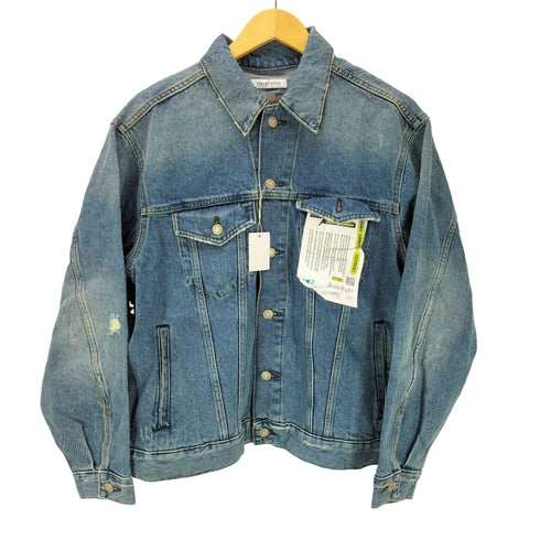 フリークスストア FREAKS STORE LOOSE DENIM JACKET ダメージ加工デニムジャケット メンズ JPN:S