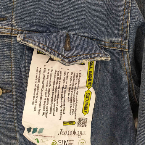 フリークスストア FREAKS STORE LOOSE DENIM JACKET ダメージ加工デニムジャケット メンズ JPN:S