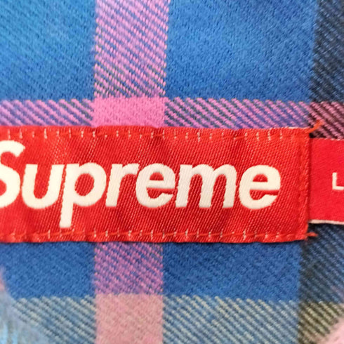 シュプリーム Supreme 23AW Plaid Flannel Shirt メンズ JPN:L