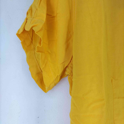 60S SERVICE BOWLING SHIRT バック刺繍 S/S シャツ レディース 36