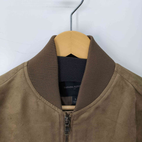 バナナリパブリック BANANA REPUBLIC Vegan Suede Bomber Jacket メンズ JPN:S