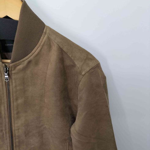 バナナリパブリック BANANA REPUBLIC Vegan Suede Bomber Jacket メンズ JPN:S