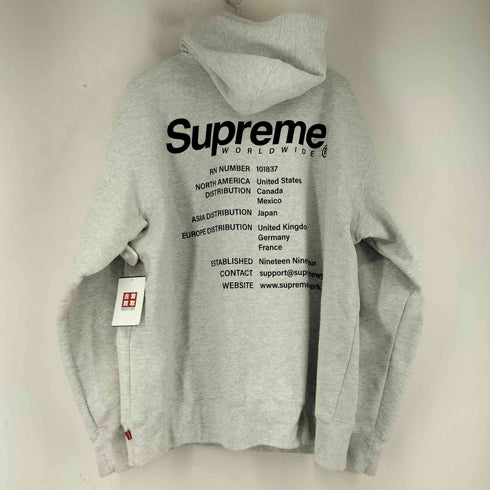 シュプリーム Supreme 23SS Worldwide Hooded Sweatshirt メンズ JPN:L