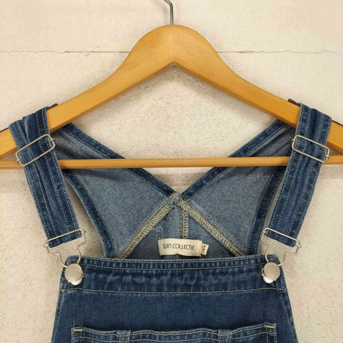 TWIN COLLECTIVE JEANSCLUB デニムオーバーオールimport レディース XS