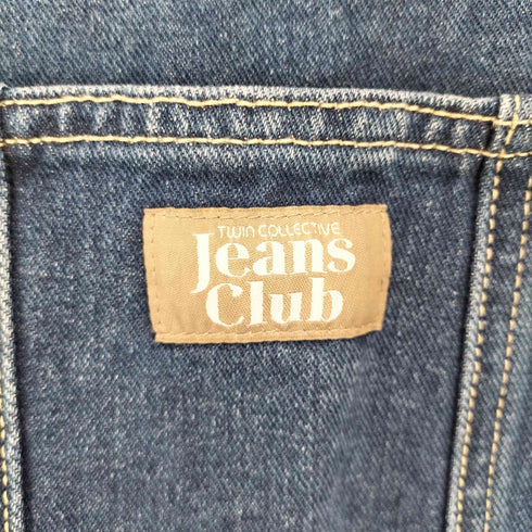 TWIN COLLECTIVE JEANSCLUB デニムオーバーオールimport レディース XS