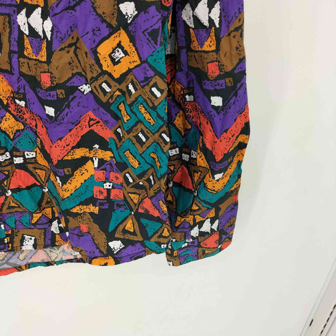 デシグアル Desigual FLORENTINO 総柄デザイン レギュラーカラーシャツ メンズ L