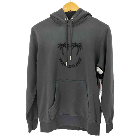 ディーゼル DIESEL S-GIRK-HOOD-B5 ダメージ加工 プルオーバーパーカー メンズ JPN:XS