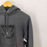 ディーゼル DIESEL S-GIRK-HOOD-B5 ダメージ加工 プルオーバーパーカー メンズ JPN:XS