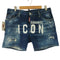 ディースクエアード DSQUARED2 ICONロゴハーフパンツ メンズ 48