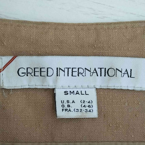 グリードインターナショナル GREED International NEP COTTON Tops レディース JPN:S